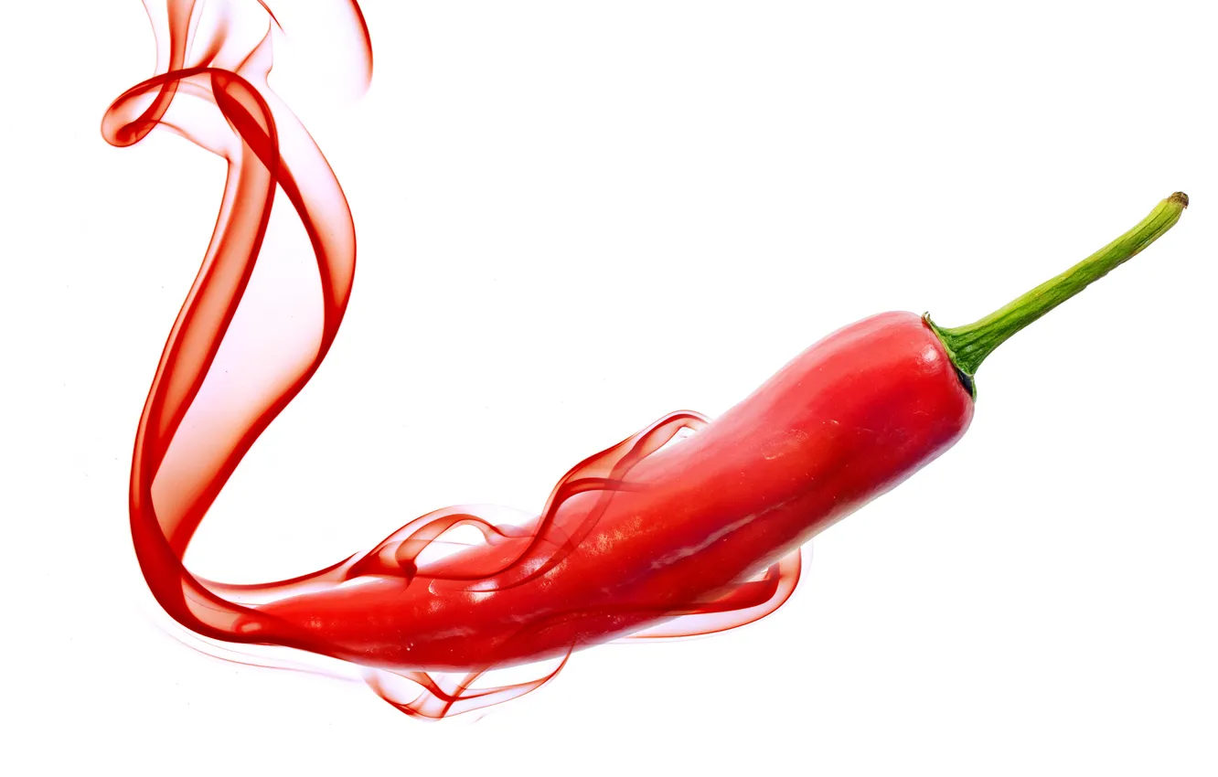Photo wallpaper red, pepper, hot, chili, pepper