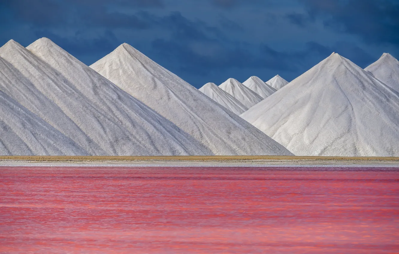 Photo wallpaper the sky, mountains, nature