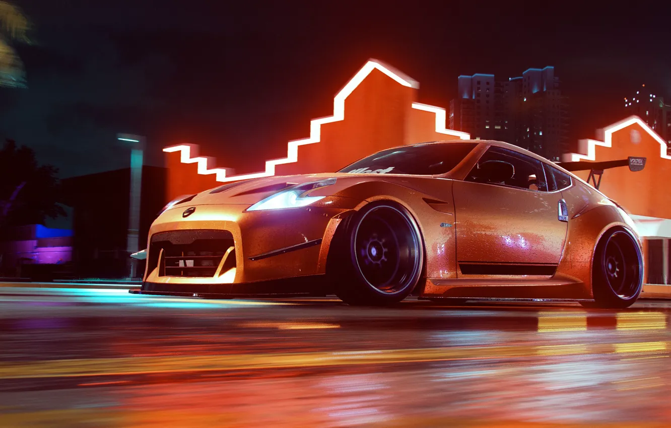 Photo wallpaper speed, Nissan, NFS, Electronic Arts, Need For Speed, 370Z, 2019, Need For Speed Heat