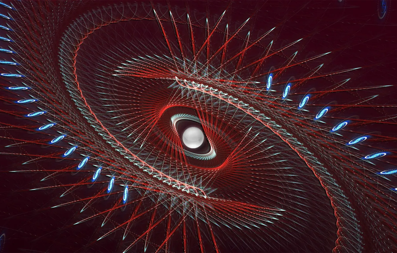 Photo wallpaper abstraction, pattern, red background