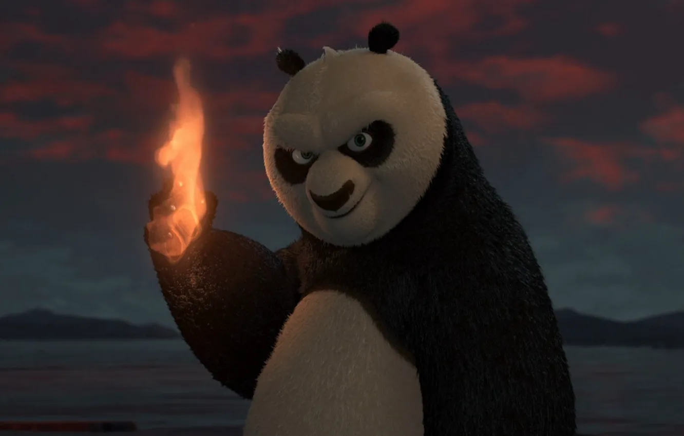 Photo wallpaper Kung Fu Panda, panda, Kung Fu