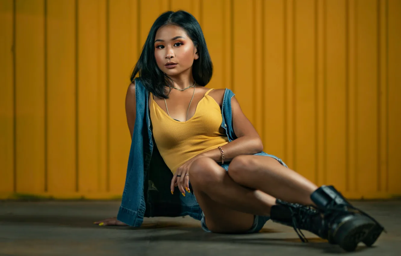 Photo wallpaper decoration, brown eyes, big Breasts, brown eyes, cute girl, cute girl, jewelry, big breasts