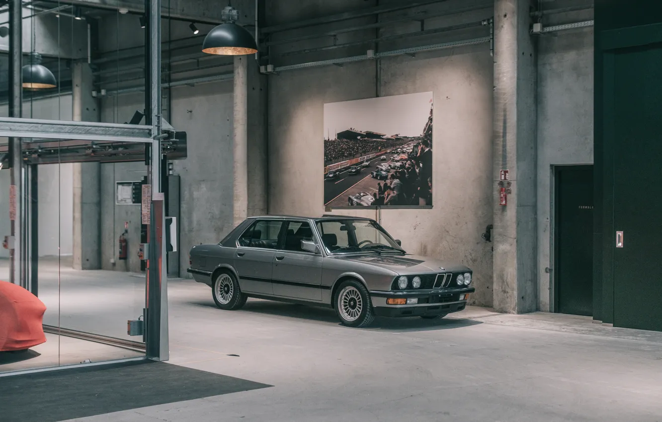 Photo wallpaper BMW, sedan, E28, BMW M5, M5