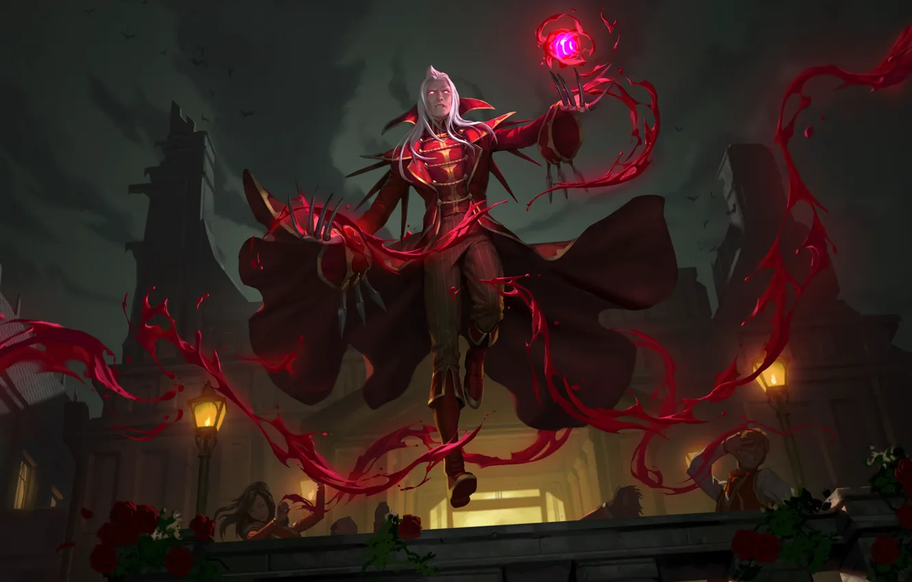 Photo wallpaper blood, MAG, Vladimir, Legends of Runeterra