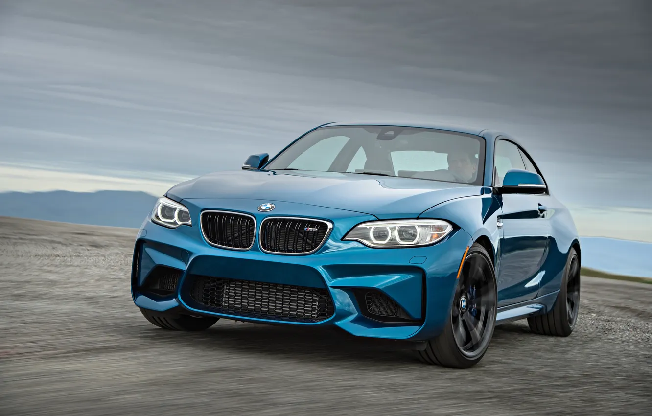 Photo wallpaper blue, BMW, coupe, BMW, Coupe, F87