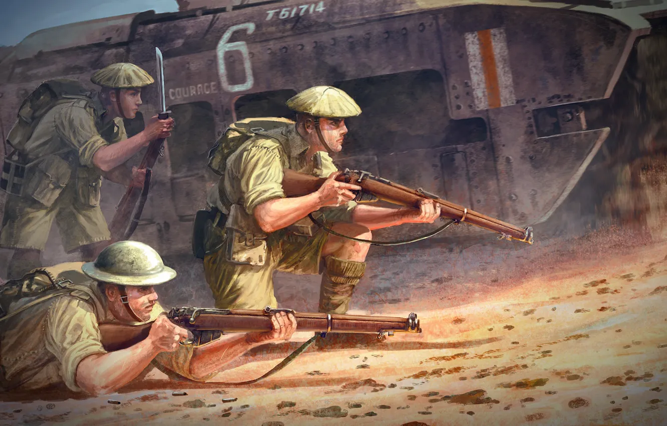 Photo wallpaper weapons, soldiers, helmet, Sniper Elite 3