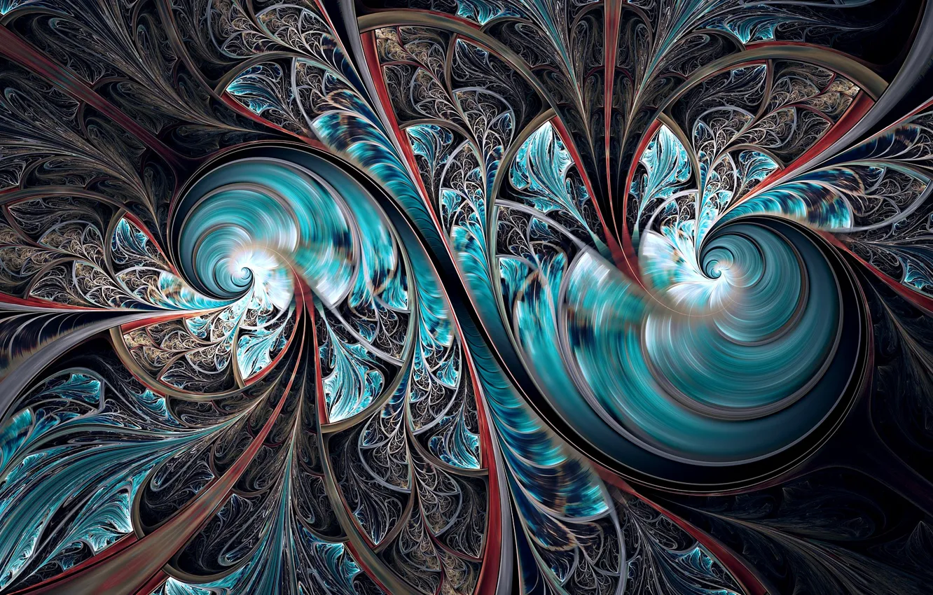 Photo wallpaper light, pattern, color, spiral