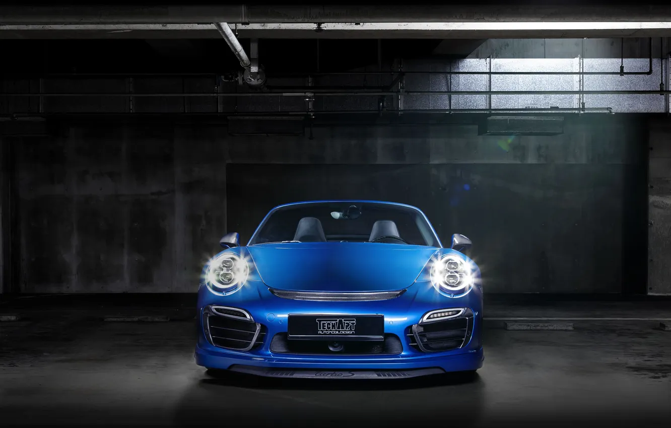 Photo wallpaper blue, 911, Porsche, convertible, Porsche, Turbo, Cabriolet, turbo
