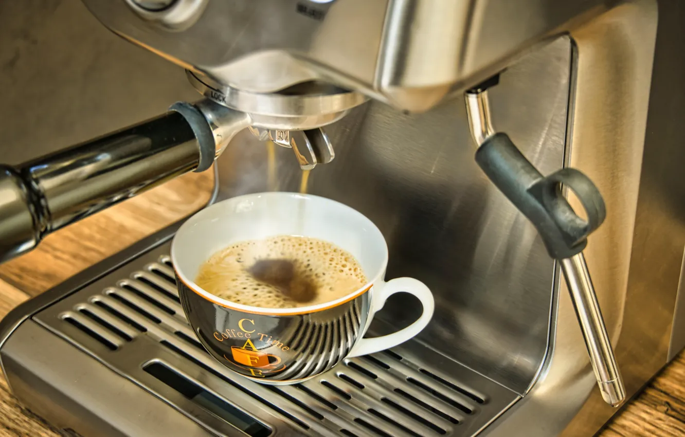 Photo wallpaper coffee, coffee machine, coffee maker