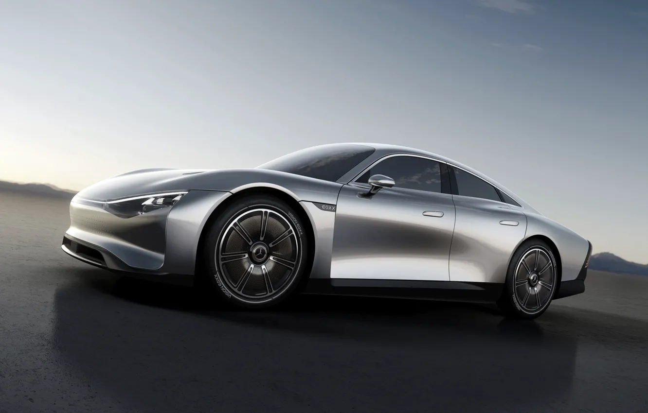 Photo wallpaper coupe, Mercedes-Benz, electric, 2022, Vision EQXX Concept