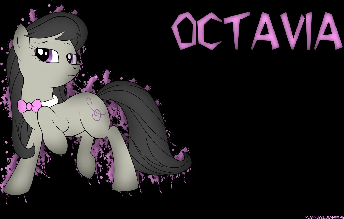 Photo wallpaper My Little Pony, friendship is magic, Octavia