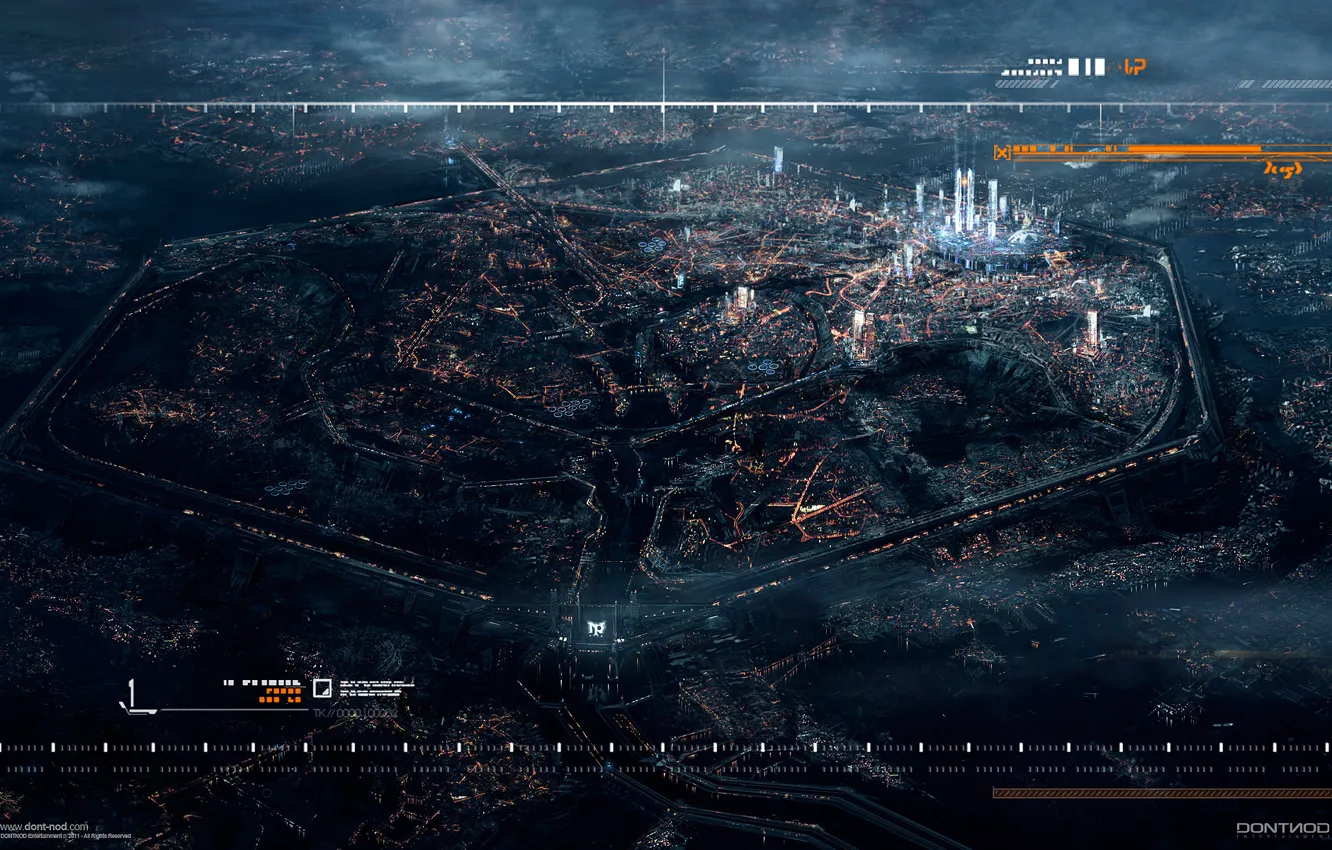 Photo wallpaper the city, future, Paris