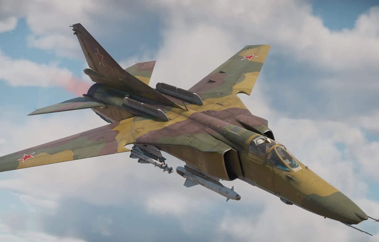 Photo wallpaper USSR, fighter-bomber, OKB MiG, The MiG-27K, The Kaira sighting complex