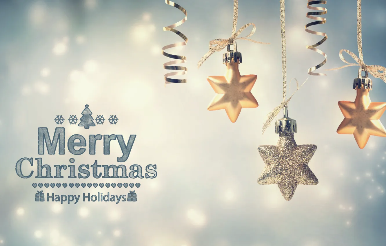 Photo wallpaper decoration, new year, Christmas, Christmas, decoration, Merry