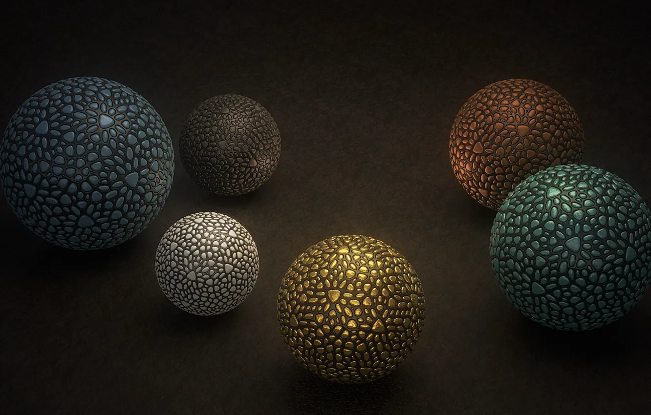 Photo wallpaper background, balls, the ball