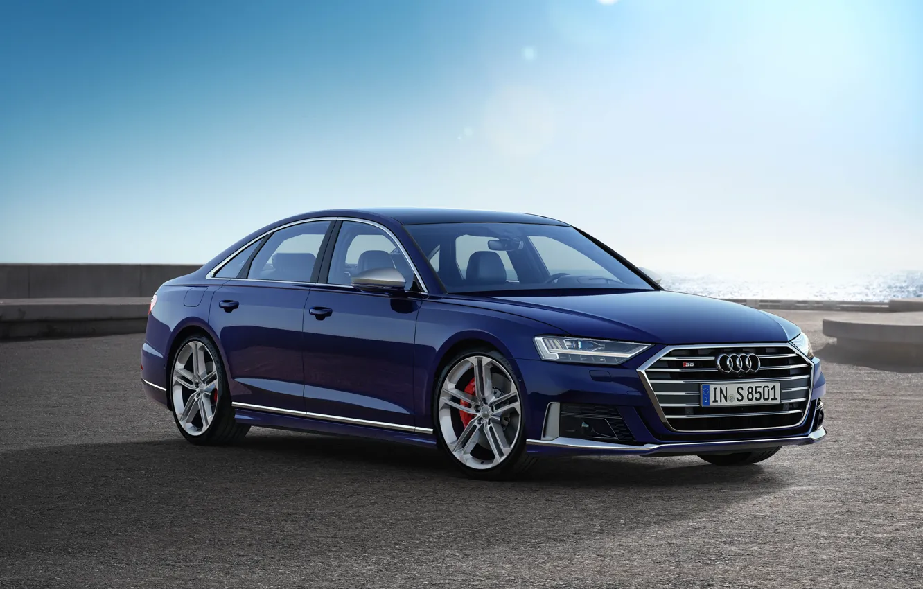 Photo wallpaper Audi, Audi S8, Worldwide, 2019