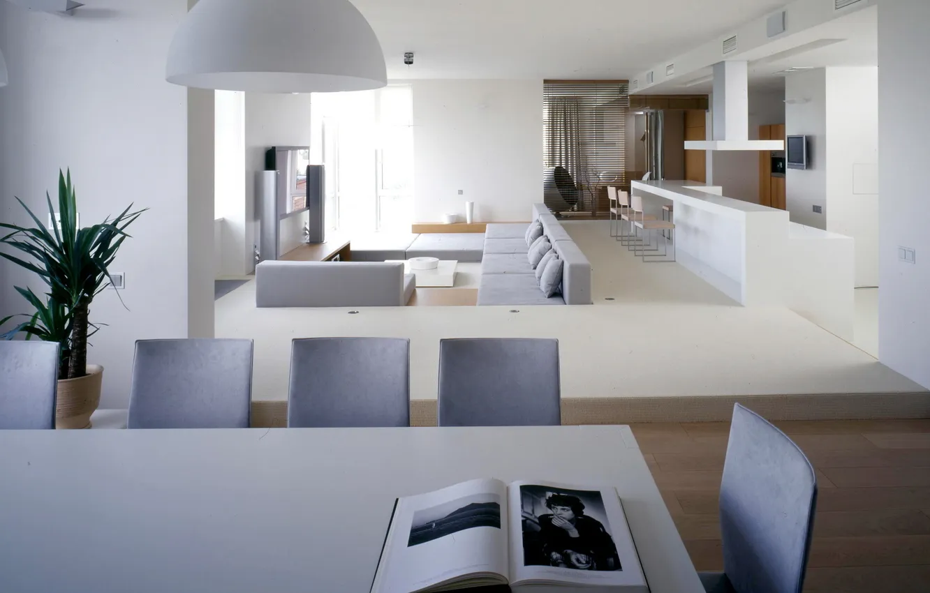 Photo wallpaper design, style, Villa, home, interior, living space