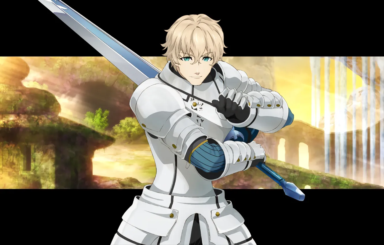 Photo wallpaper sword, armor, anime, Fate / Grand Order