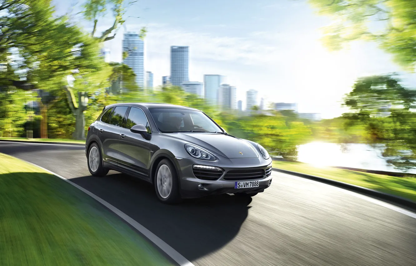 Photo wallpaper machine, Porsche, Porsche Cayenne, Porsche, Porsche Cayenne