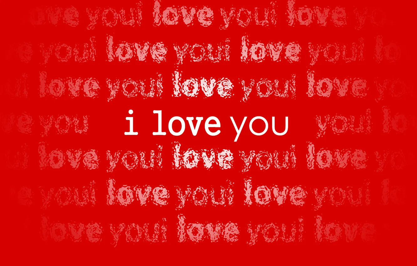 Photo wallpaper heart, red, love, white, love