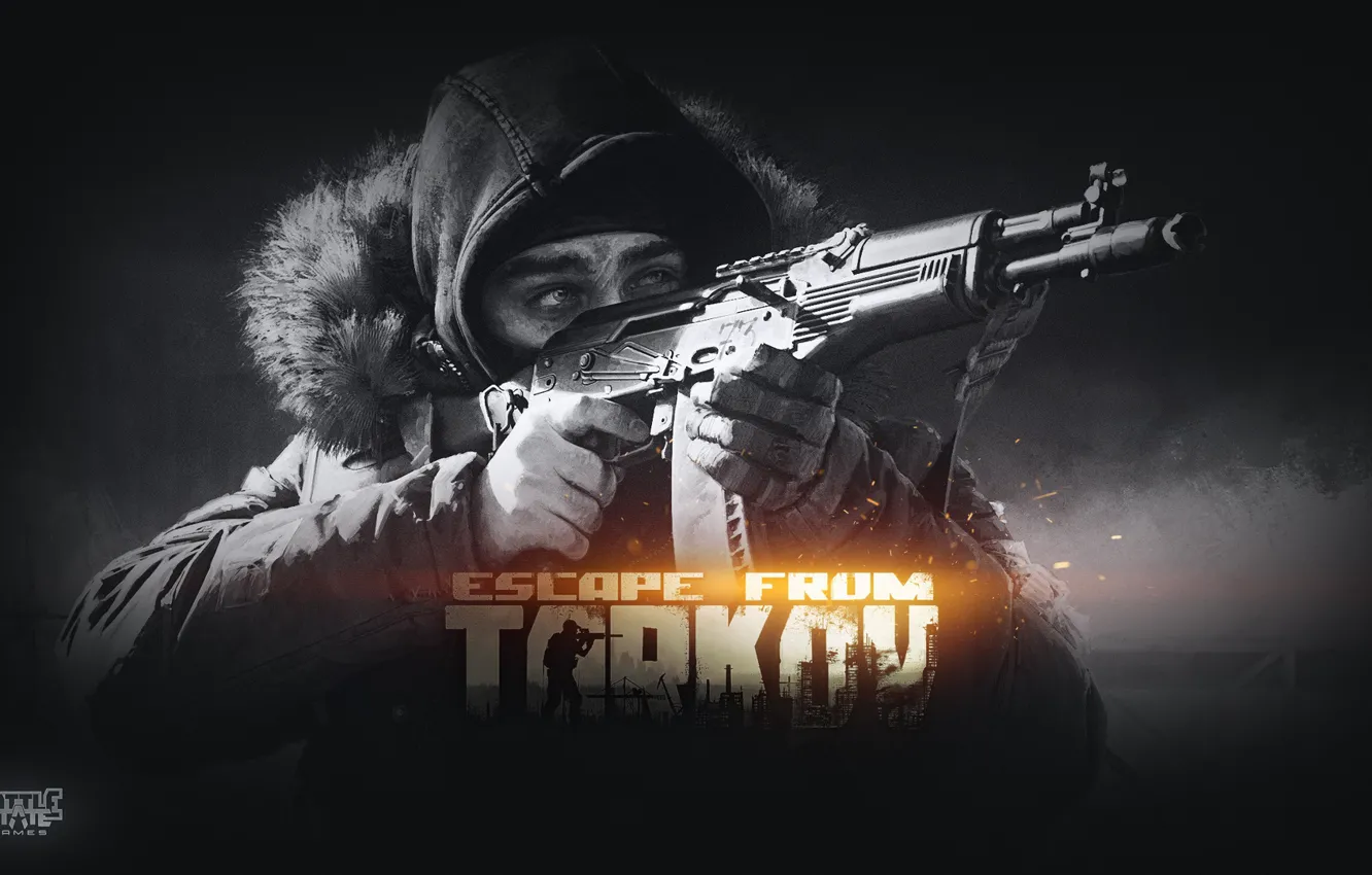 Photo wallpaper machine, wild, Kalash, Escape from Tarkov, EFT, Russia 2028, Scav, Battlestate Games