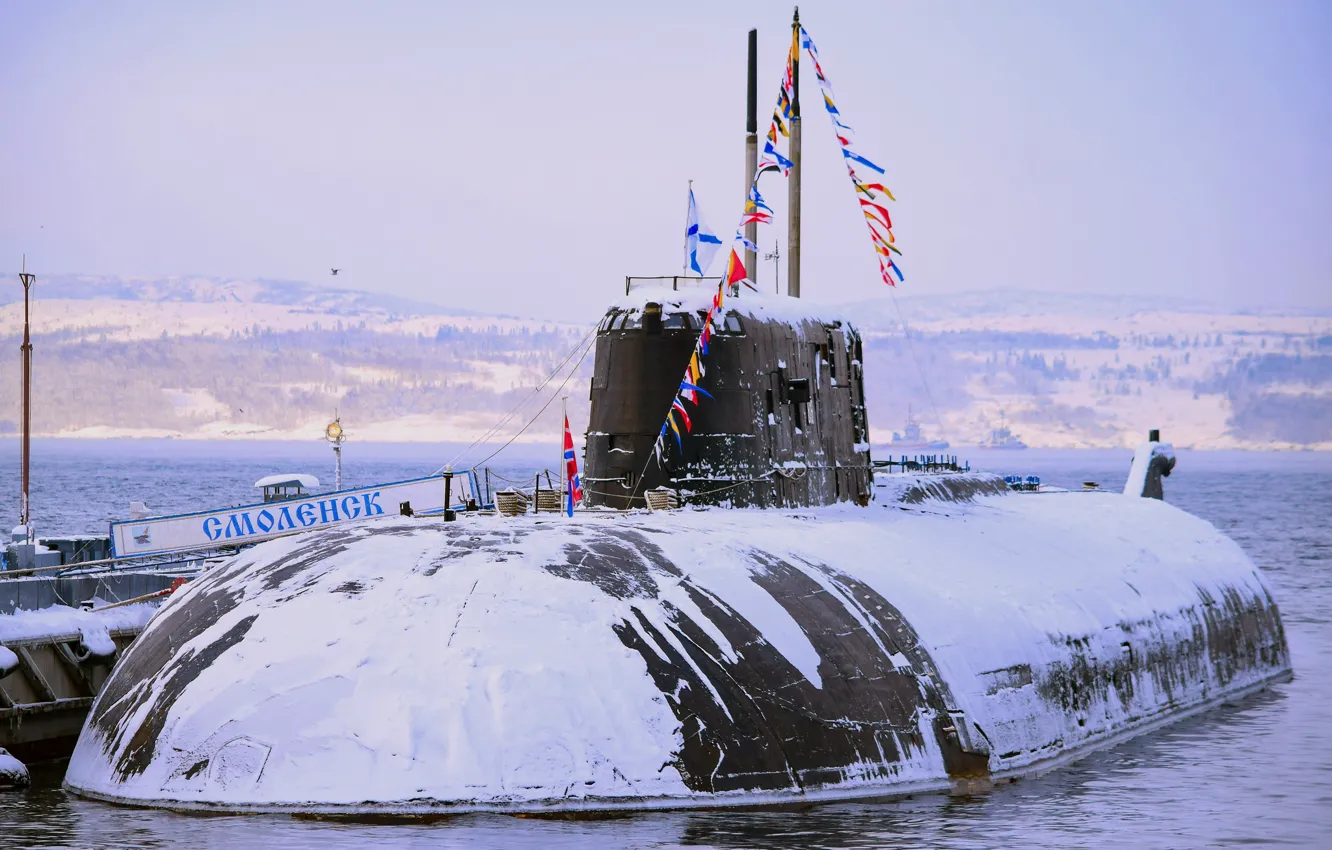 Photo wallpaper Russia, the project, submarine, 949A Antey