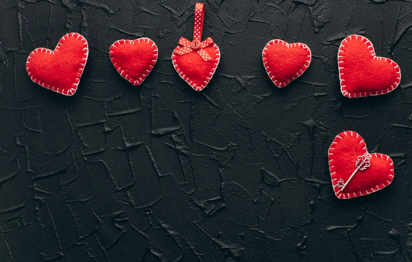 Photo wallpaper love, heart, red, love, romantic, hearts, valentine's day, gift