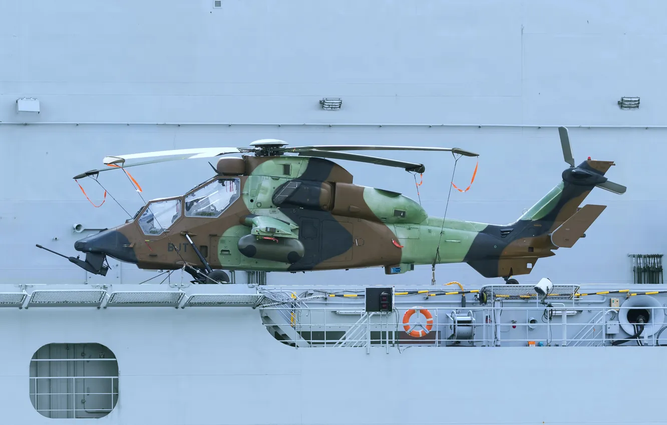 Photo wallpaper helicopter, tiger, multipurpose, shock