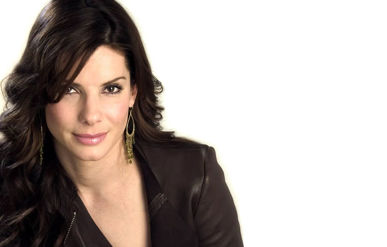 Photo wallpaper look, pose, makeup, actress, hair, Sandra Bullock, Sandra bullock