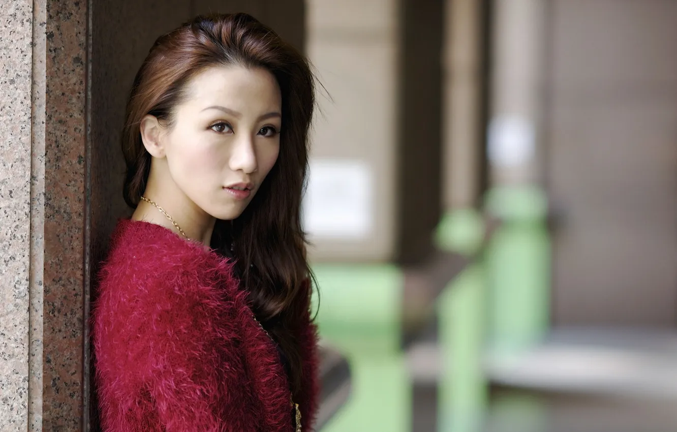 Photo wallpaper girl, portrait, Catherine Lo