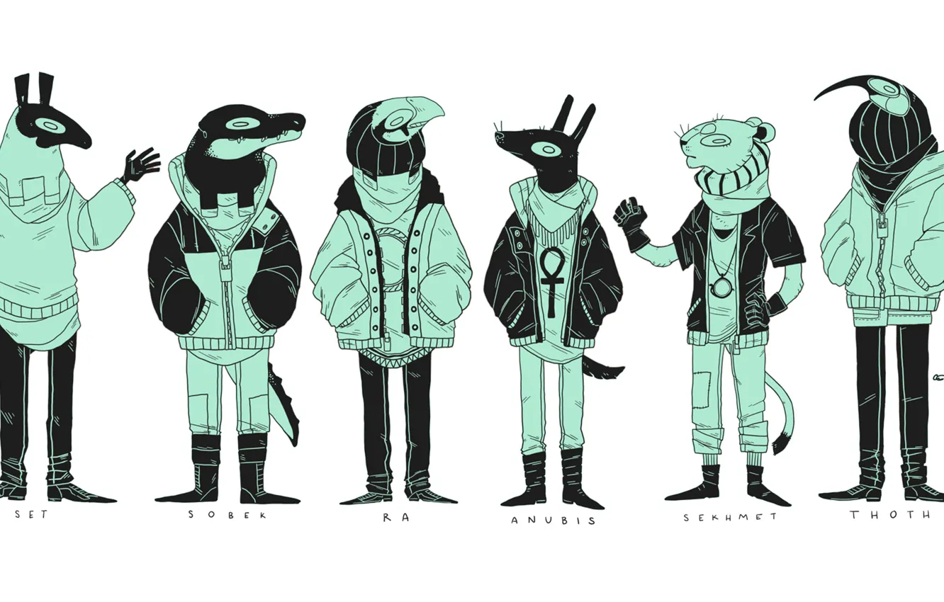 Photo wallpaper God, art, Ancient Egypt