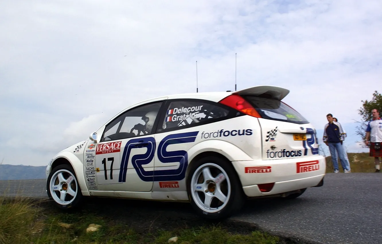 Photo wallpaper Ford, Ford, Focus, WRC, Rally, Rally, Focus, Blur