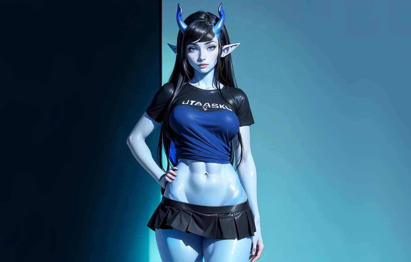 Photo wallpaper girls, anime, fantastic