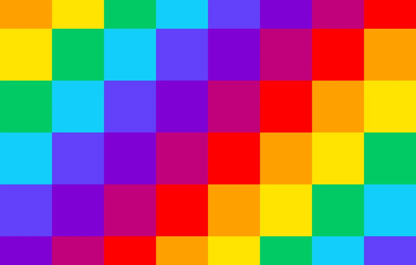 Photo wallpaper rainbow, squares, rainbow, square, square, fon