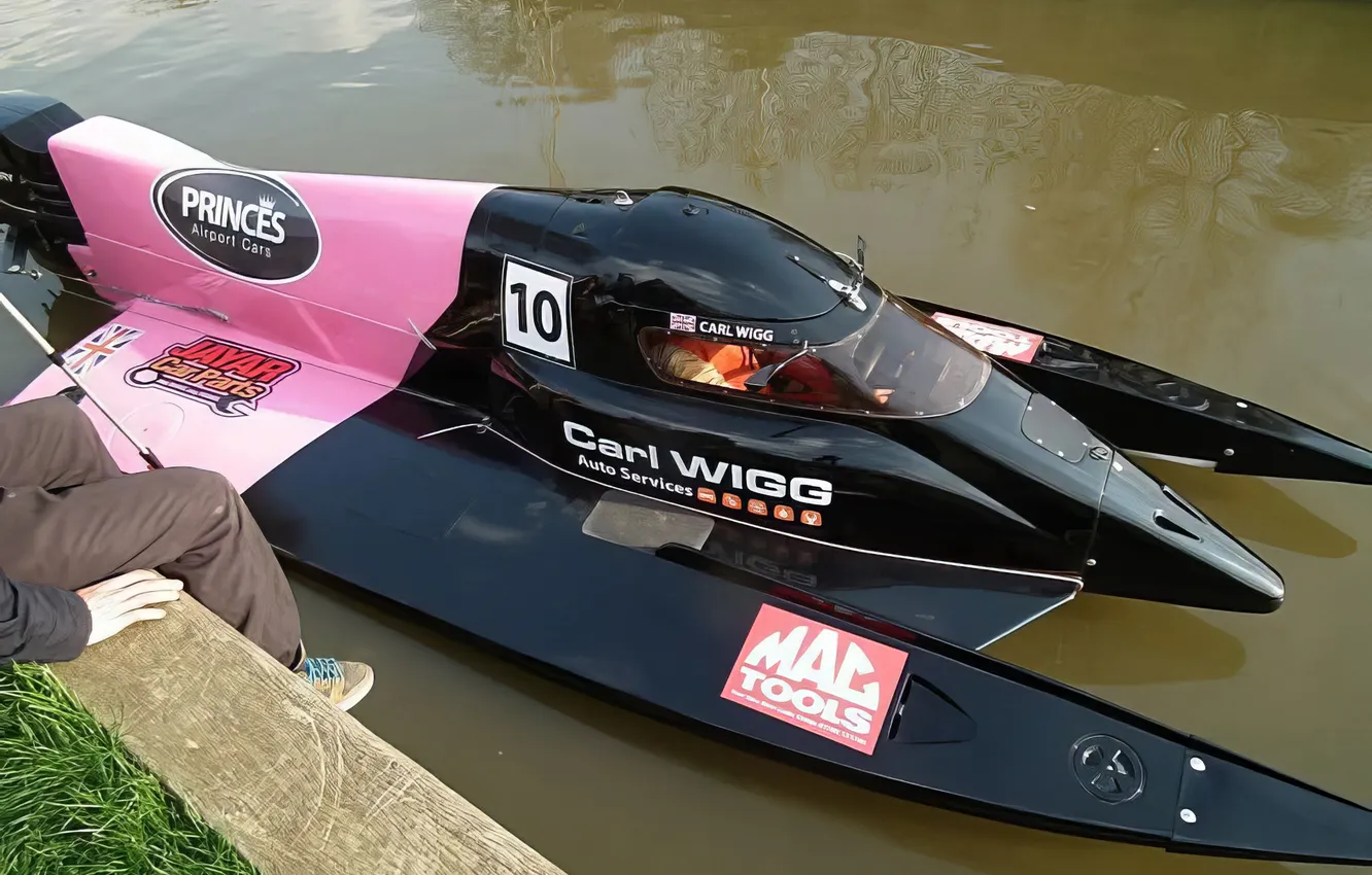 Photo wallpaper race, boat, speed