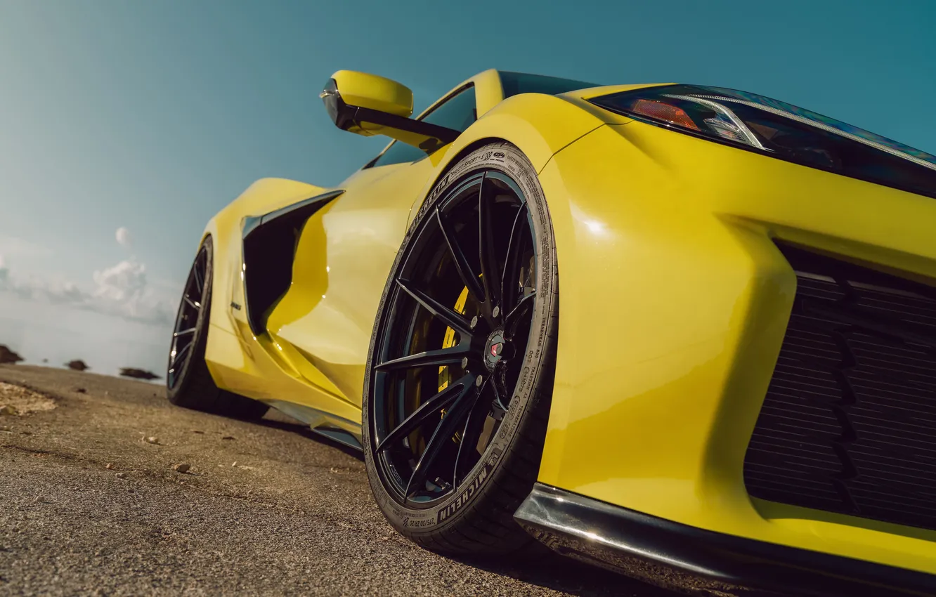 Photo wallpaper car, Corvette