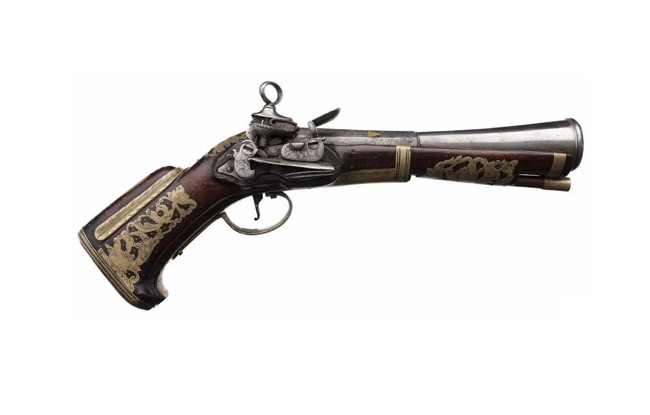 Photo wallpaper gun, weapons, vintage