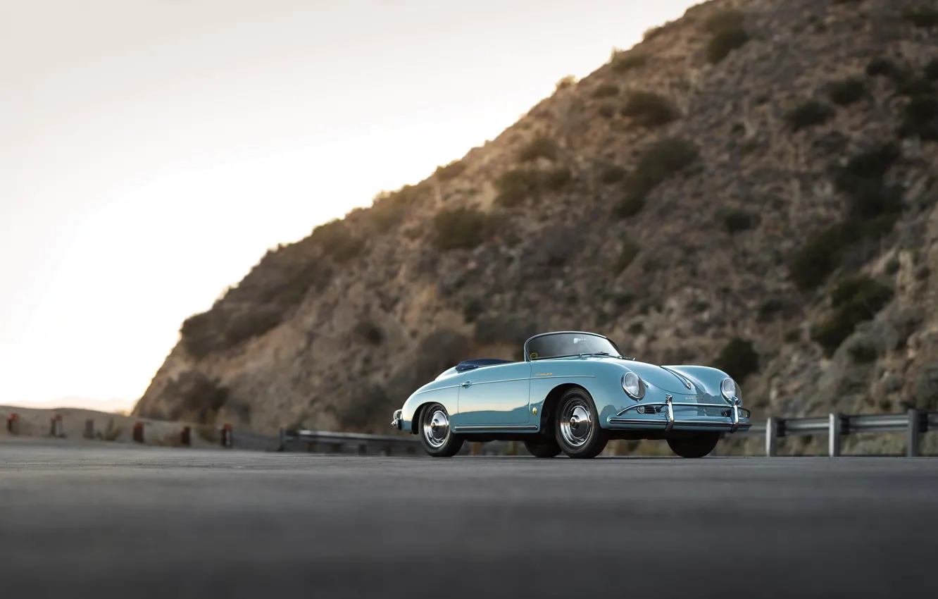 Photo wallpaper Porsche, 356, 1958, Porsche 356A 1600 Super Speedster