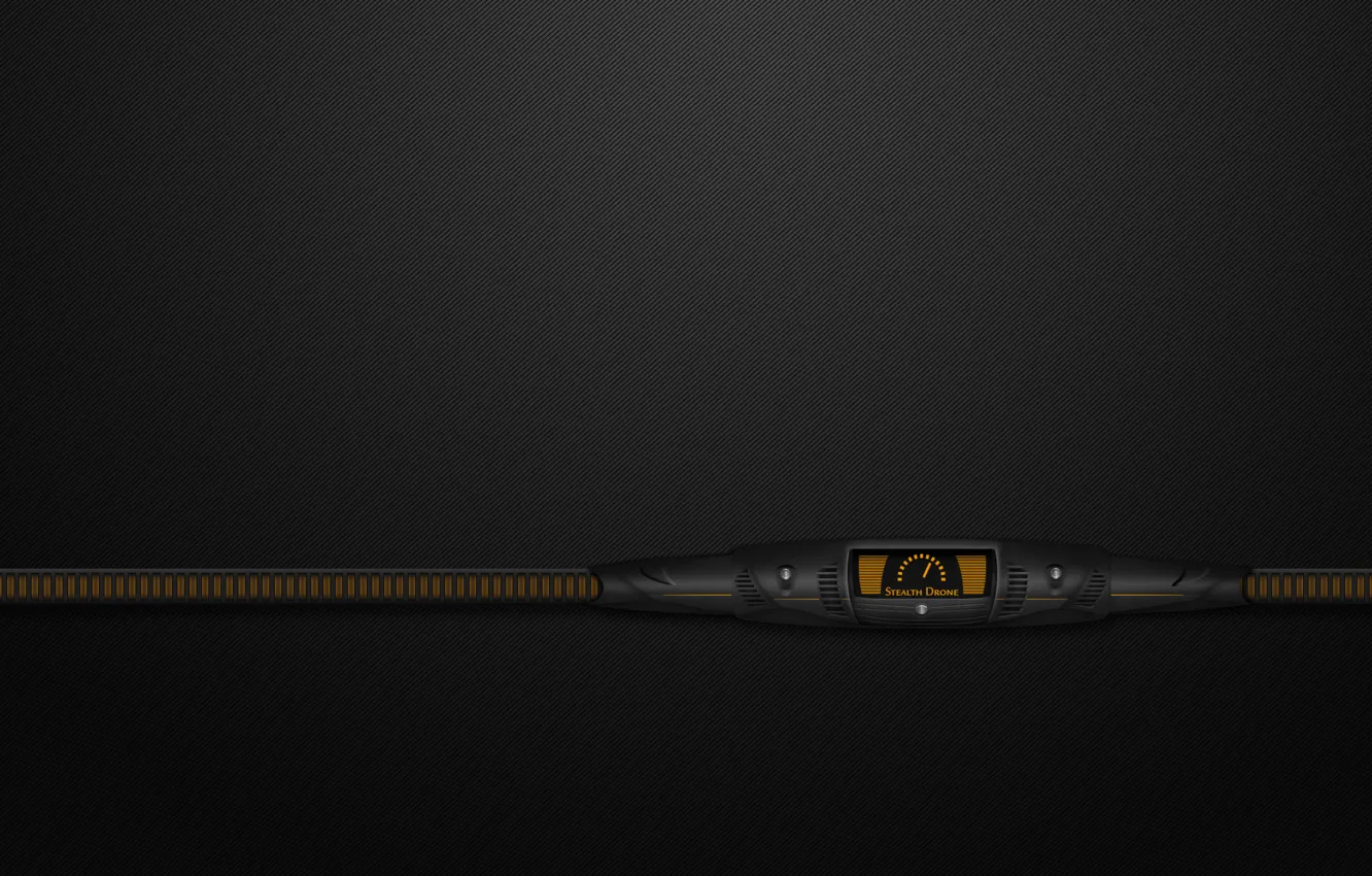 Photo wallpaper panel, lines, Stealth, drone