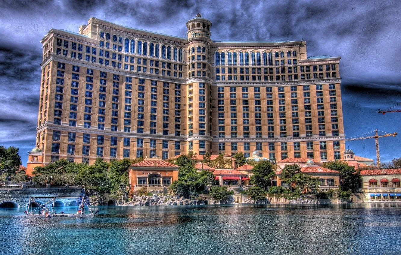 Photo wallpaper pool, Las Vegas, USA, USA, the hotel, pool, Las Vegas, Bellagio