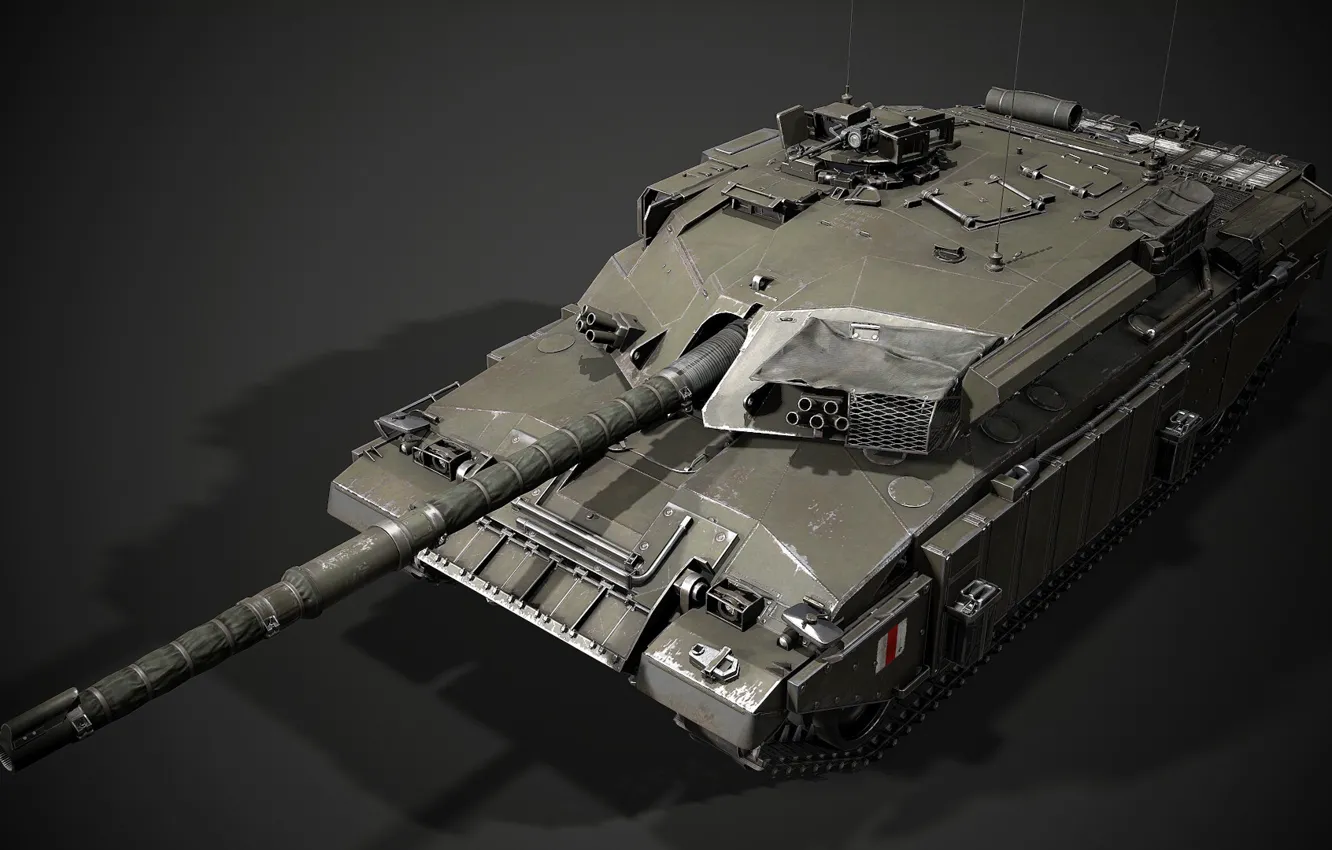 Photo wallpaper Britain, main battle tank, Challenger Mk. 3