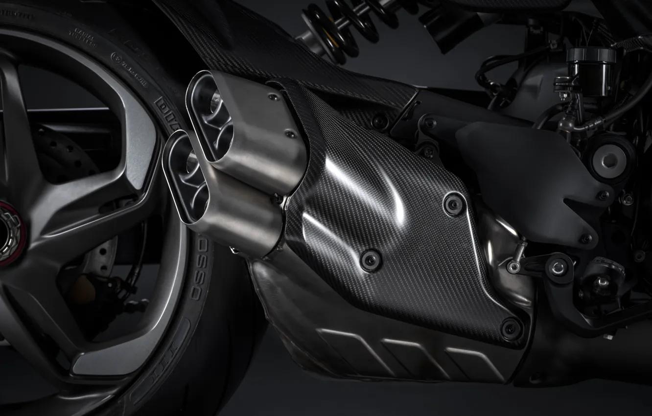 Photo wallpaper Ducati, Diavel, Carbon Fiber, Exhaust, Ducati Diavel for Bentley