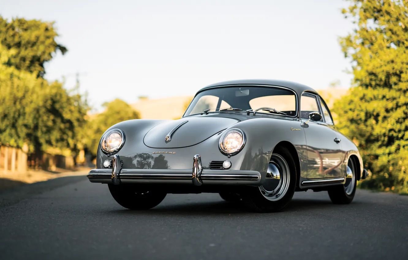 Photo wallpaper Porsche, 1956, 356, Porsche 356A 1600 Coupe