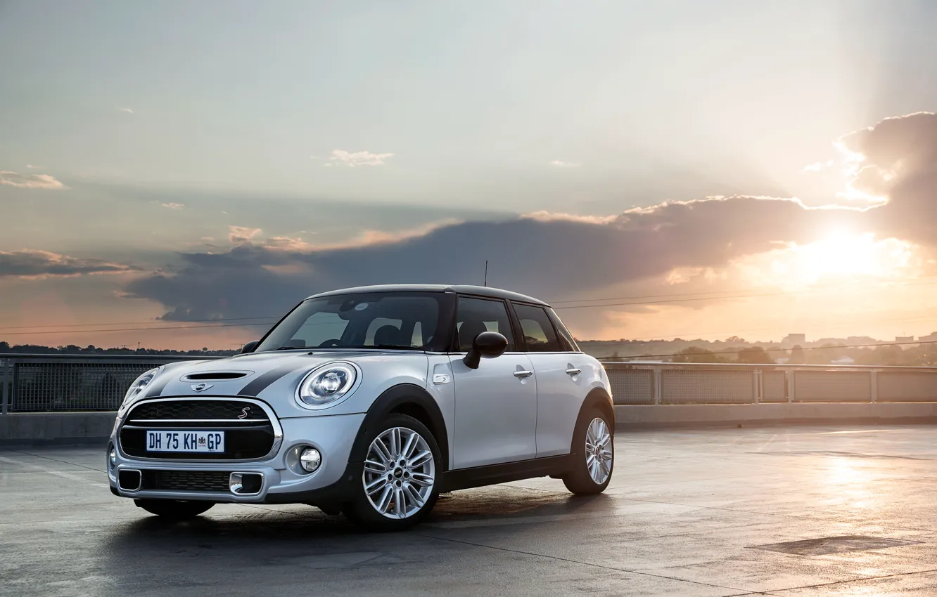 Photo wallpaper Mini, 5-door, Cooper S, 2014, F56, ZA-spec