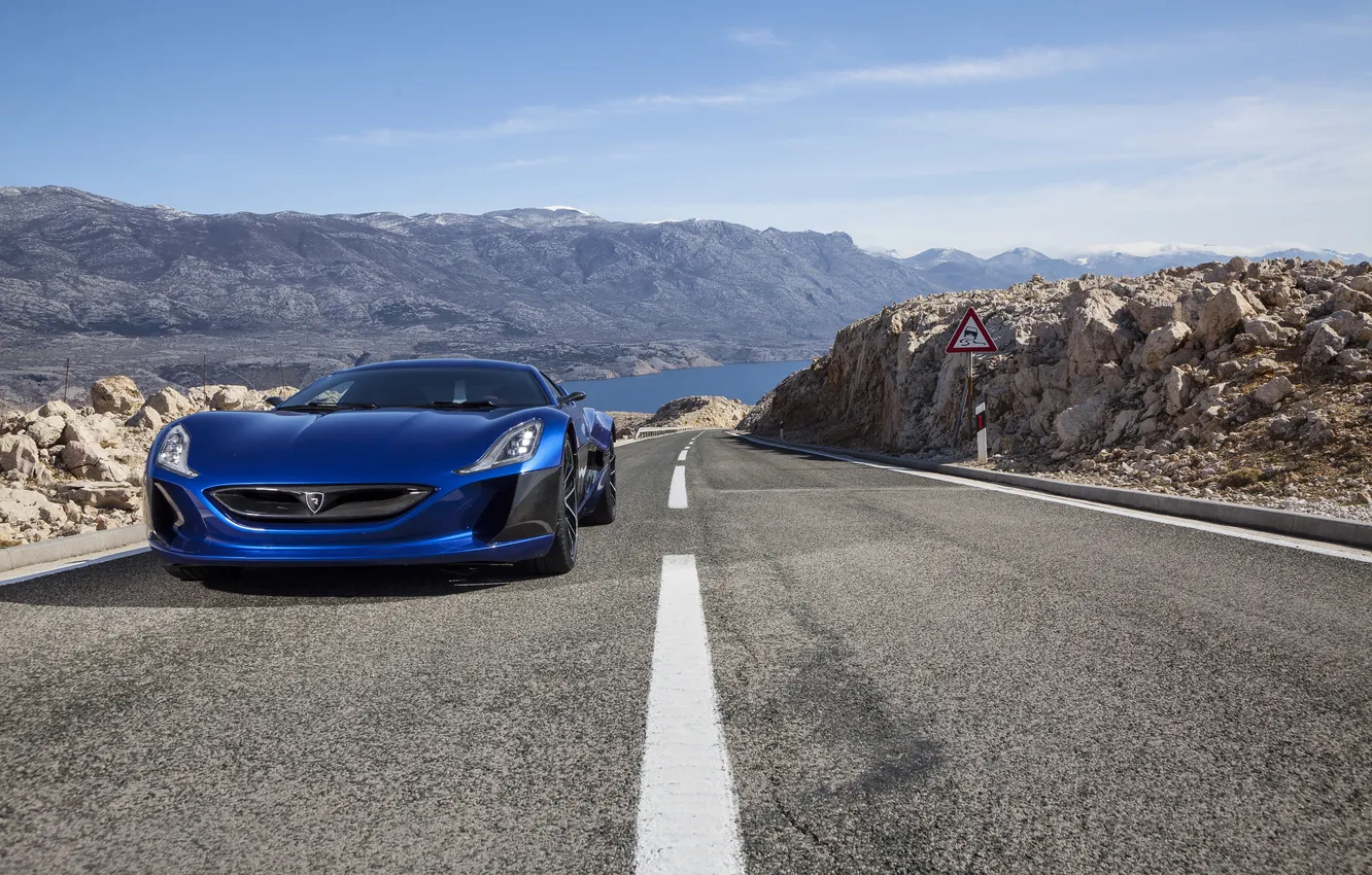 Photo wallpaper Concept One, Rimac, electric car, RIMAC