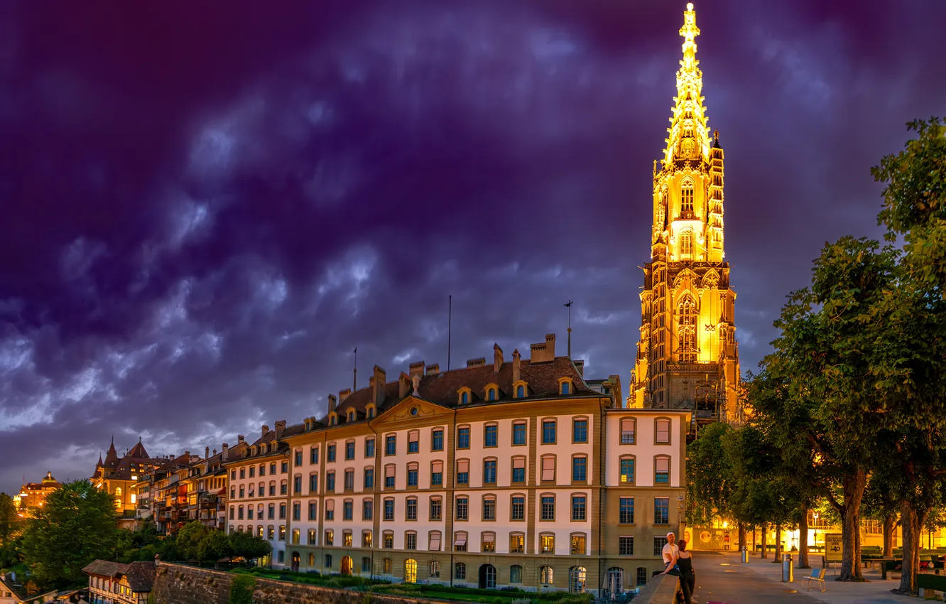 Photo wallpaper home, Switzerland, Bern, orod, Tower G