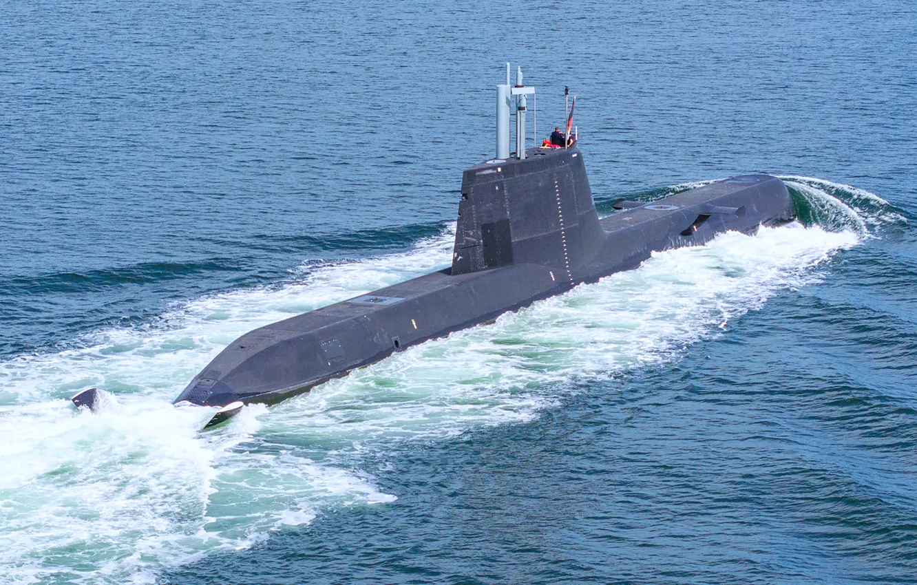 Photo wallpaper submarine, Singapore Navy, RSS Invincible