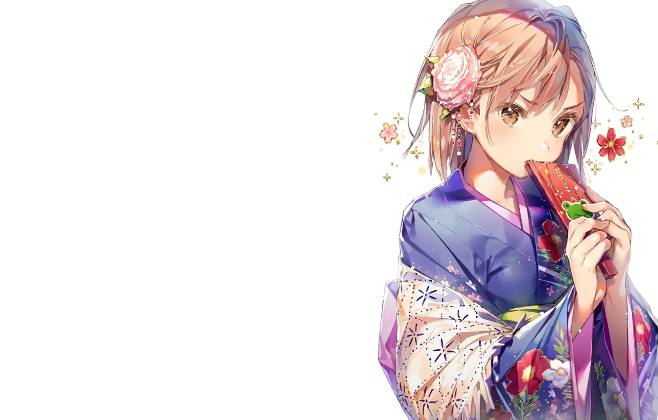 Photo wallpaper look, girl, art, Toaru Majutsu no Index