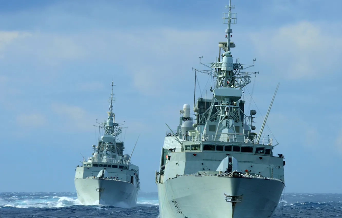 Wallpaper frigates, HMCS Fredericton, HMCS Halifax, Royal Canadian Navy ...