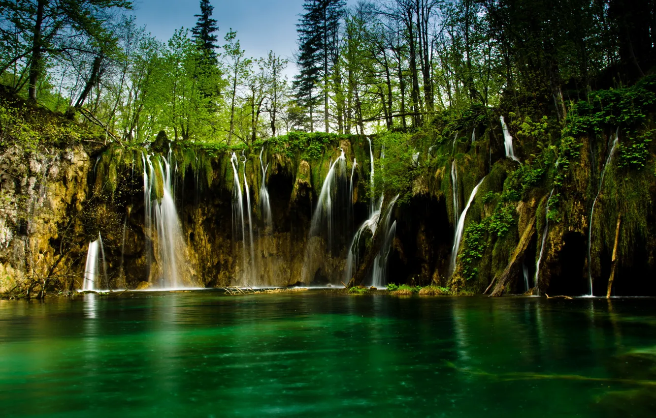 Photo wallpaper water, nature, Croatia